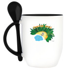 Кружка с ложкой