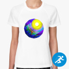 Женская спортивная футболка