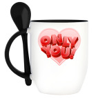 Кружка с ложкой