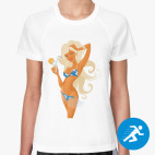 Женская спортивная футболка