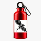 Металлическая бутылка 400 мл UV-DTF