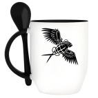 Кружка с ложкой