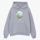 Толстовка худи оверсайз