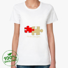 Женская футболка органик