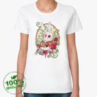 Женская футболка органик