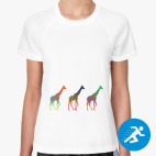 Женская спортивная футболка