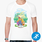 Мужская спортивная футболка