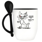 Кружка с ложкой