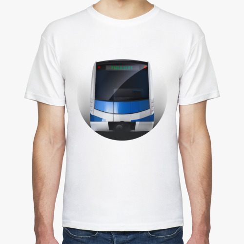 Футболка с принтом Арт вагона 81-556