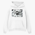 Толстовка худи оверсайз