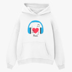 Толстовка худи оверсайз