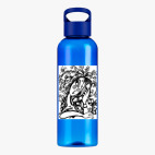 Прозрачная спортивная бутылка