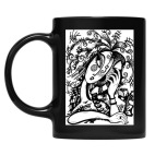 Кружка цветная UV-DTF