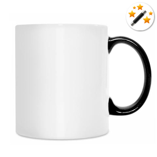 Кружка-хамелеон с принтом Телефонный разговор