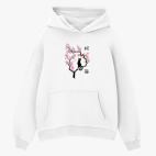 Толстовка худи оверсайз