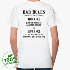 Женская футболка органик