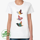 Акварельные птицы Watercolor