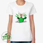 Женская футболка органик