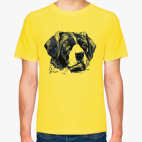 Классическая футболка Сенбернар / Год Собаки