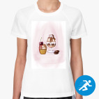 Женская спортивная футболка