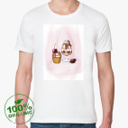 Мужская футболка органик