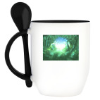 Кружка с ложкой