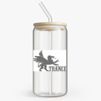 Банка с бамбуковой крышкой