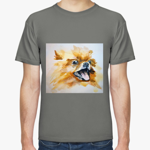 Футболка с принтом dog