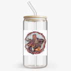 Банка с бамбуковой крышкой