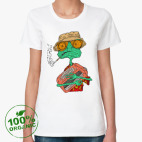 Женская футболка органик