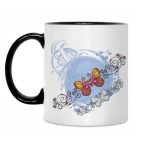 Кружка двухцветная