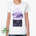 Женская футболка органик