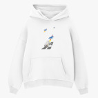 Толстовка худи оверсайз