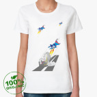 Женская футболка органик