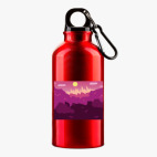 Металлическая бутылка 400 мл UV-DTF