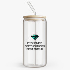 Банка с бамбуковой крышкой