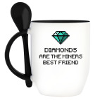 Кружка с ложкой