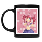 Кружка цветная UV-DTF