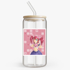 Банка с бамбуковой крышкой