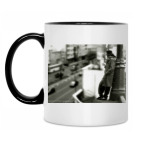 Кружка двухцветная