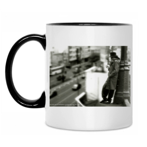 Кружка с принтом В память о Нём....