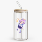 Банка с бамбуковой крышкой