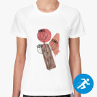 Женская спортивная футболка