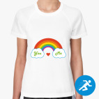 Женская спортивная футболка