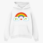 Толстовка худи оверсайз