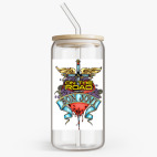 Банка с бамбуковой крышкой