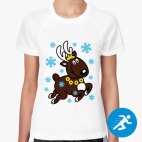 Женская спортивная футболка