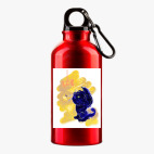 Металлическая бутылка 400 мл UV-DTF