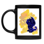 Кружка цветная UV-DTF