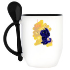 Кружка с ложкой